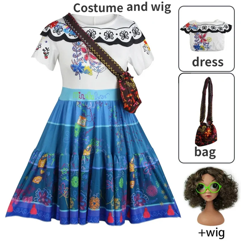 Bear's Den Anime Movie Encanto Costume Isabela Mirabel Princess Dress Suit Charm for Girls Cosplay Car New 2025
Bear's Den Anime Movie Encanto Costume Isabela Mirabel Princess Dress Suit Charm for Girls Cosplay Car New 2025