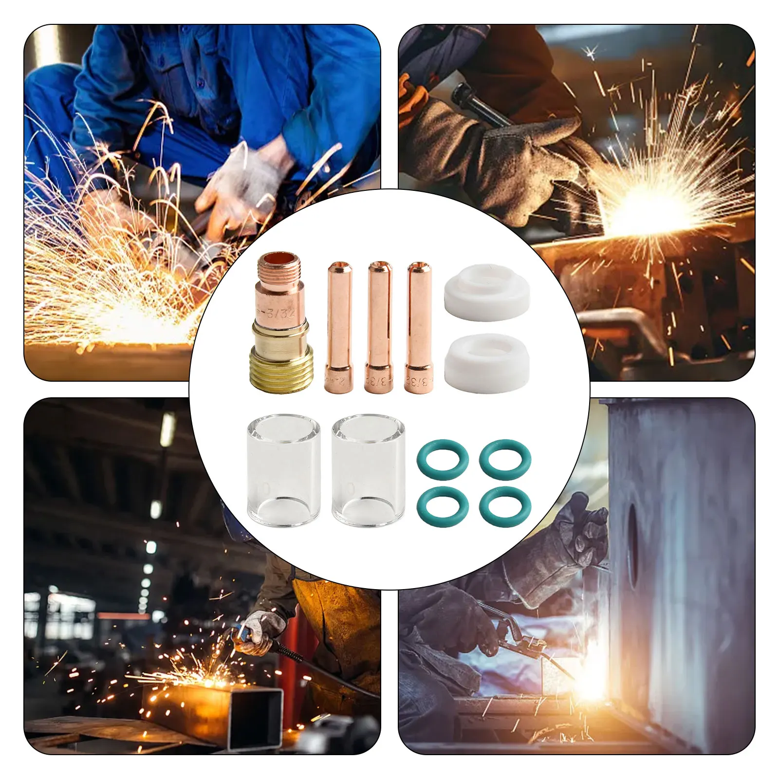 Комплект сварочных горелок TIG WP-17/18/26: устойчивые к трещинам, простые в использовании, с газовой линзой и стеклянным колпаком, высокое качество, практичность
Комплект сварочных горелок TIG WP-17/18/26: устойчивые к трещинам, простые в использовании, с газовой линзой и стеклянным колпаком, высокое качество, практичность