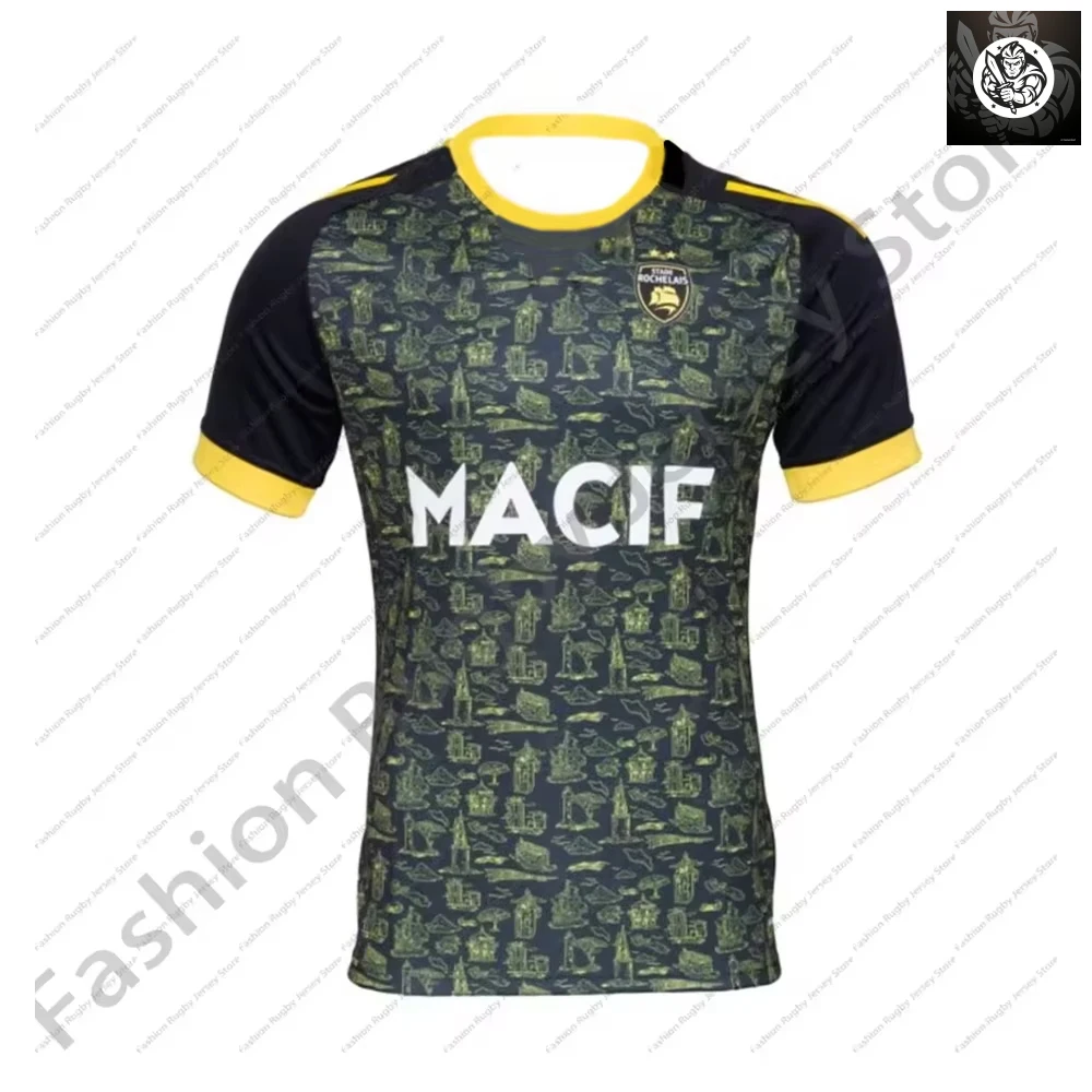 2025 Men Rugby Jersey Clothes Kids Male Boys Fans T Shirt Team Tee Sportswear Teenager Home Training Away Top Club Rochelais
2025 Men Rugby Jersey Clothes Kids Male Boys Fans T Shirt Team Tee Sportswear Teenager Home Training Away Top Club Rochelais