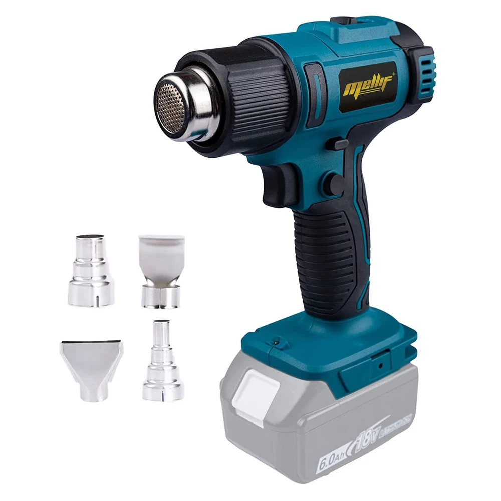 Беспроводной тепловой пистолет для Makita 18 в BL1830 BL1840, ручной электрический тепловой пистолет с регулируемой температурой (только инструмент
Беспроводной тепловой пистолет для Makita 18 в BL1830 BL1840, ручной электрический тепловой пистолет с регулируемой температурой (только инструмент