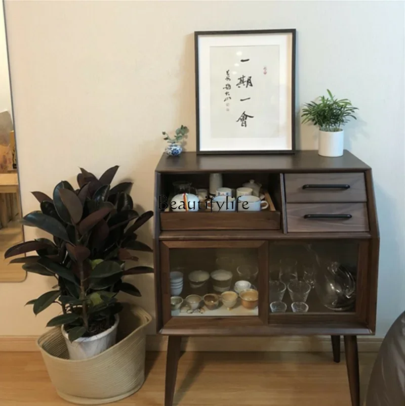 lNordic Creative Glass Sideboard Cabinet Simple Solid Wood Modern Storage Hallway Cupboard
lNordic Creative Glass Sideboard Cabinet Simple Solid Wood Modern Storage Hallway Cupboard