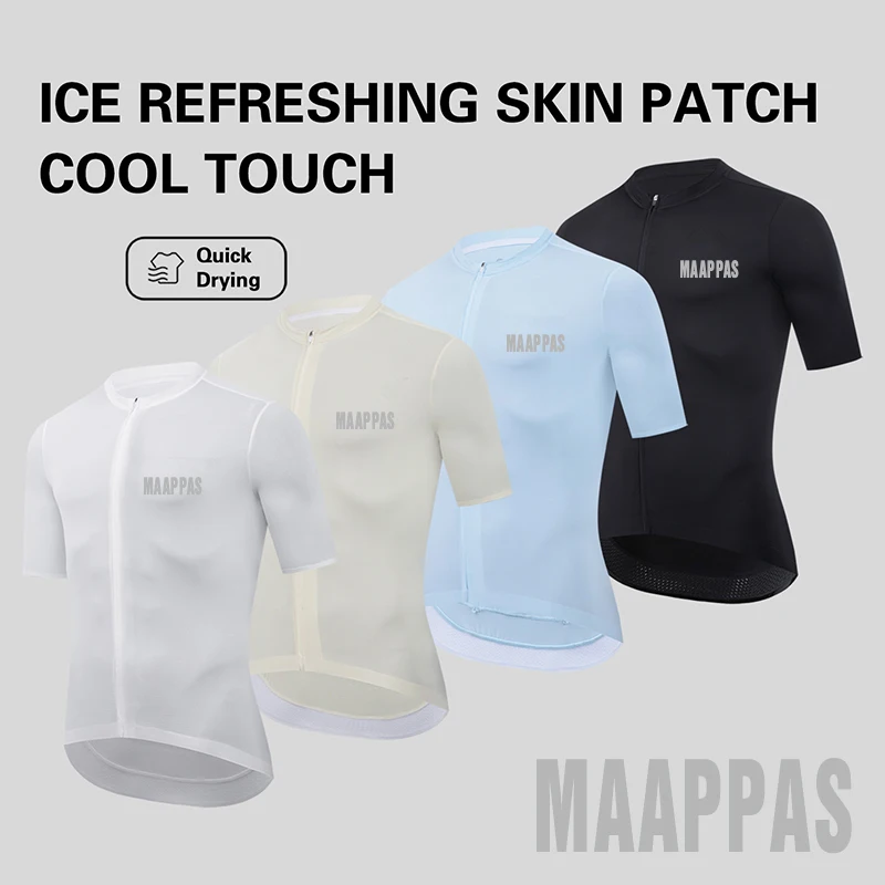 MAAPPAS Men's jerseys summer road cycling sportswear moisture wicking cycling tops seamless fit cycling clothing
MAAPPAS Men's jerseys summer road cycling sportswear moisture wicking cycling tops seamless fit cycling clothing
