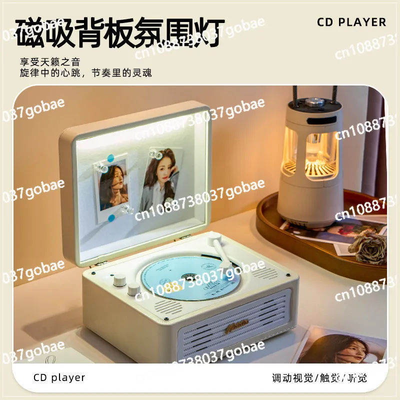Новый ретро-проигрыватель компакт-дисков, музыкальный плеер, Bluetooth-колонка, универсальный проигрыватель, проигрыватель виниловых пластинок
Новый ретро-проигрыватель компакт-дисков, музыкальный плеер, Bluetooth-колонка, универсальный проигрыватель, проигрыватель виниловых пластинок