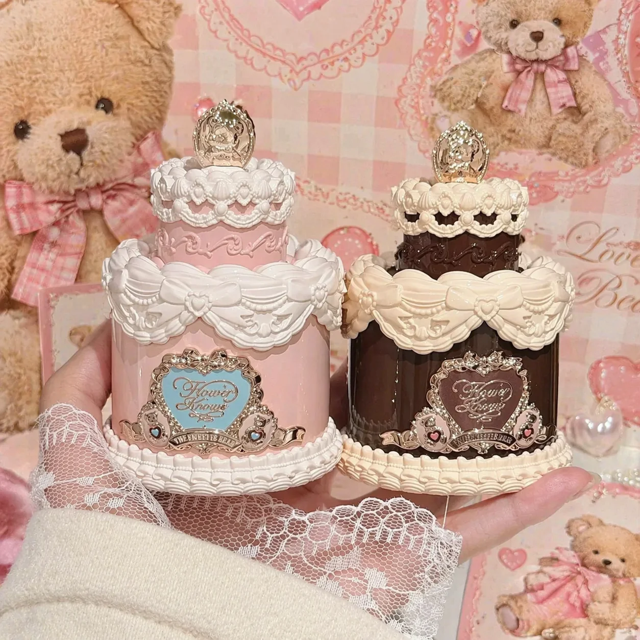 Flower Knows Sweetie Bear Perfume Cute Kawaii Fragrance Long Lasting Sweet Floral Scent Everyday Wear Popular Perfume for Women
Flower Knows Sweetie Bear Perfume Cute Kawaii Fragrance Long Lasting Sweet Floral Scent Everyday Wear Popular Perfume for Women