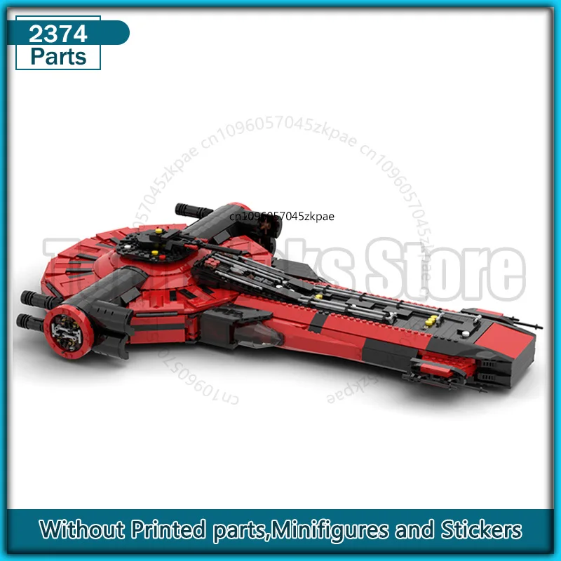 Guavian Death Fighter Space Movie MOC Building Block Aircraft Transportion DIY Assembly Toys Xmas Gifts
Guavian Death Fighter Space Movie MOC Building Block Aircraft Transportion DIY Assembly Toys Xmas Gifts