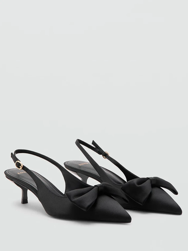 Mango Women's Sandals Summer 2026 Knot Low Cut Pointed Toe High Heels Thin Heel Fashionable Slip-On Shoes
Mango Women's Sandals Summer 2026 Knot Low Cut Pointed Toe High Heels Thin Heel Fashionable Slip-On Shoes