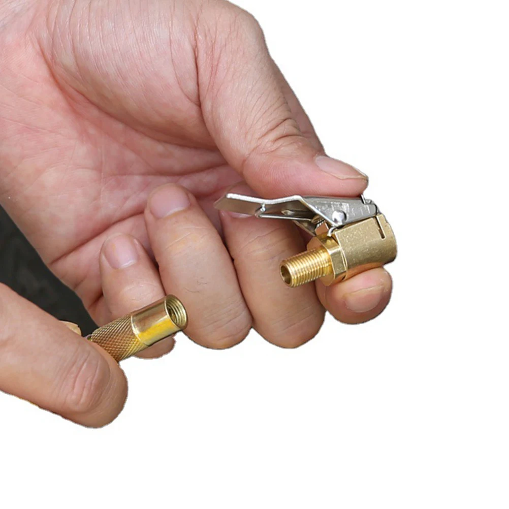 5pcs Brass Tire Chuck 8Mm Durable Quick-Release Car Air Pump Clip Portable Air Inflator Adapter Easy Installation For Pore Hose
5pcs Brass Tire Chuck 8Mm Durable Quick-Release Car Air Pump Clip Portable Air Inflator Adapter Easy Installation For Pore Hose