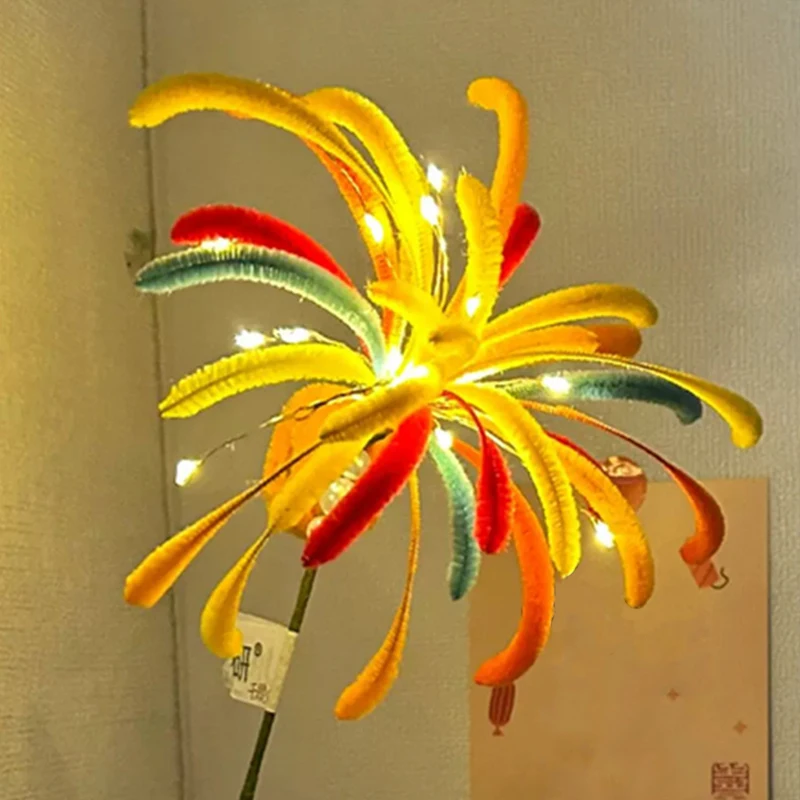 DIY Colorful Firework Luminous Twisting Stick Material Package Handcraft Ornament Decoration Hand Bouquet Gift Home Supplies
DIY Colorful Firework Luminous Twisting Stick Material Package Handcraft Ornament Decoration Hand Bouquet Gift Home Supplies