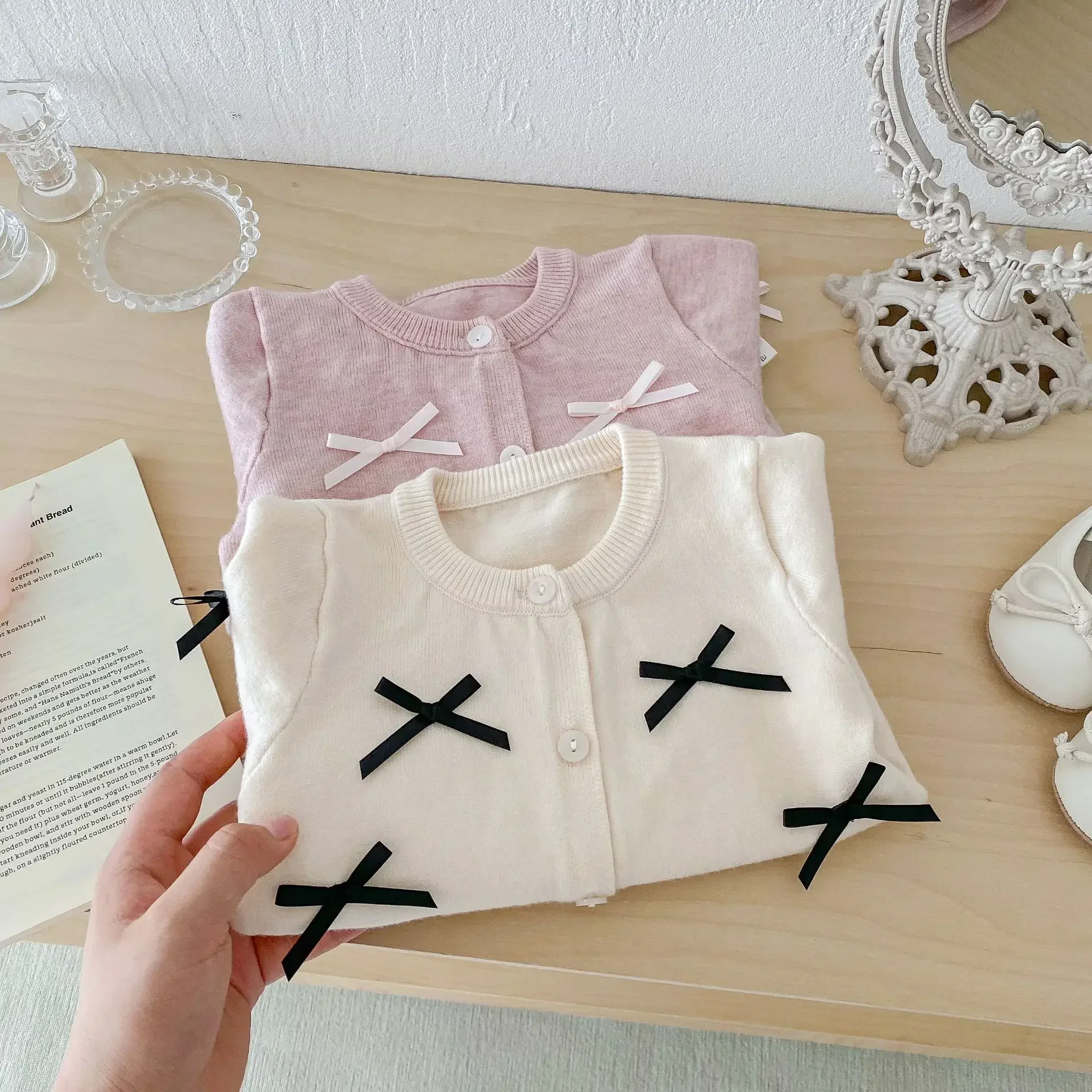 Baby Girls Cardigan Kids Bow-knot Coat Infant Knitted Wear Toddler Warm Outerwear 2024 Autumn Winter Children's Clothing
Baby Girls Cardigan Kids Bow-knot Coat Infant Knitted Wear Toddler Warm Outerwear 2024 Autumn Winter Children's Clothing
