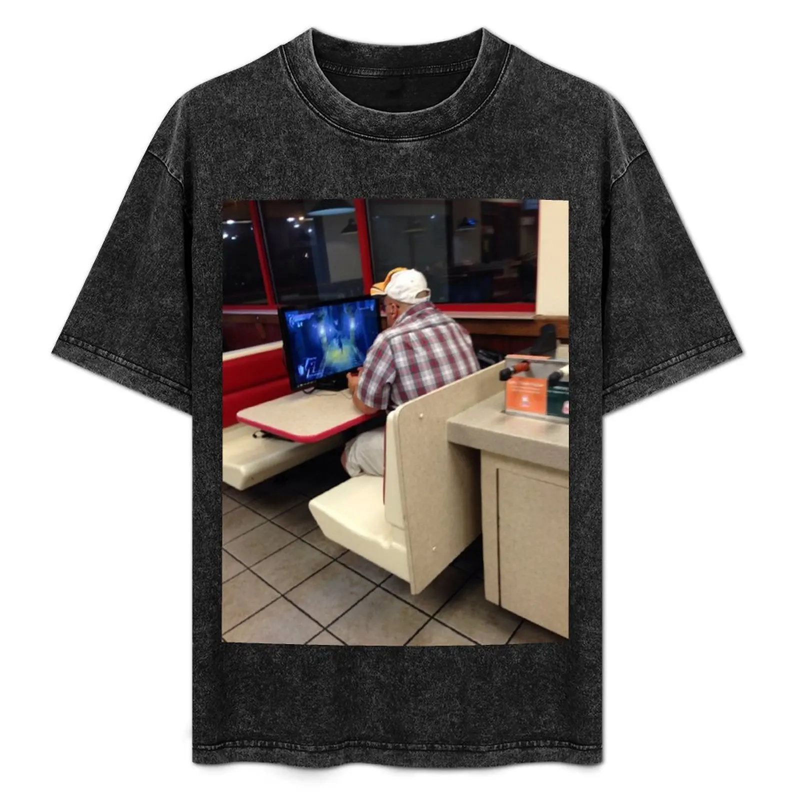 A man plays Demon's Souls in Arbys T-Shirt heavyweights funny meme t-shirts tees t shirts for men
A man plays Demon's Souls in Arbys T-Shirt heavyweights funny meme t-shirts tees t shirts for men