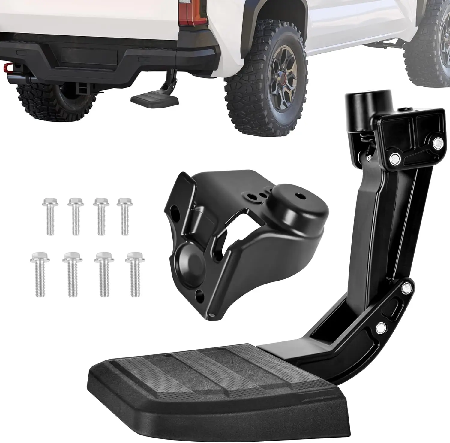 Folding Truck Step for Toyota Tacoma 2024-2026, Retractable Bumper Tailgate Bedstep Accessories
Folding Truck Step for Toyota Tacoma 2024-2026, Retractable Bumper Tailgate Bedstep Accessories