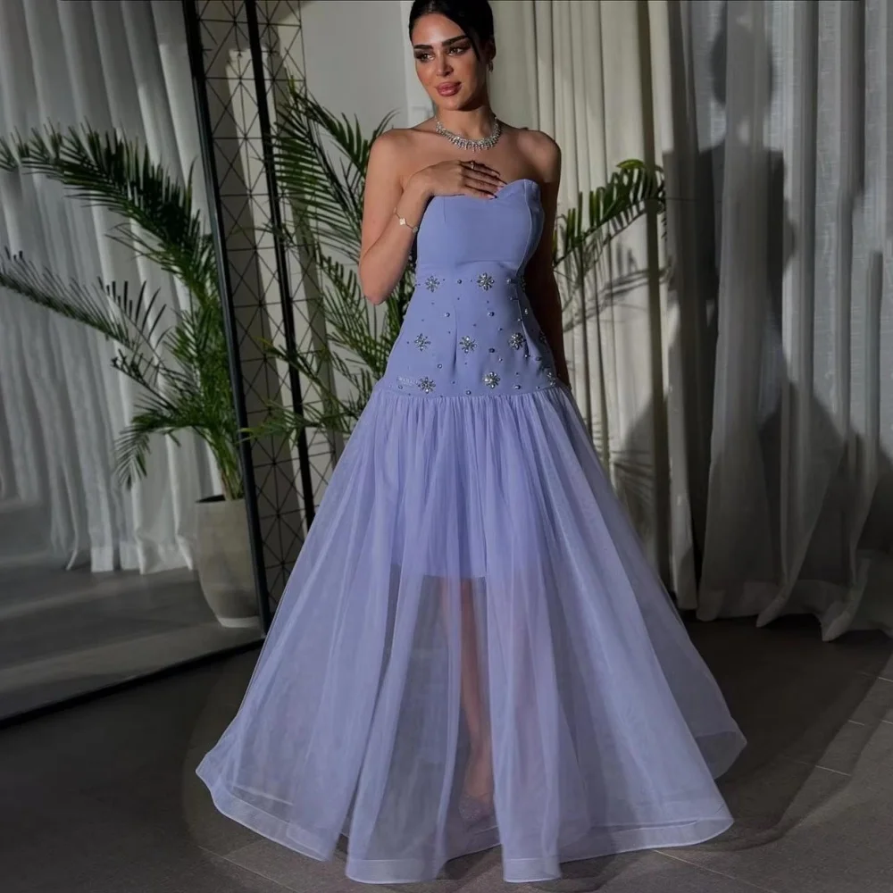 Customized Exquisite Sleeveless Evening Dress Charming Ruffles Prom Dress Elegant Boat Neck Beading Party Gown вечернее
Customized Exquisite Sleeveless Evening Dress Charming Ruffles Prom Dress Elegant Boat Neck Beading Party Gown вечернее
