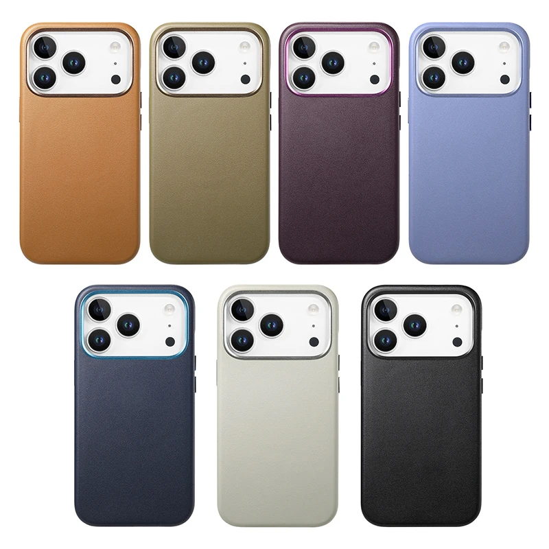 Official High Quality for Magsafe Magnetic Leather Protective Case for IPhone 17E 17 Pro Max 16 15 14 13 Wireless Charging cover
Official High Quality for Magsafe Magnetic Leather Protective Case for IPhone 17E 17 Pro Max 16 15 14 13 Wireless Charging cover