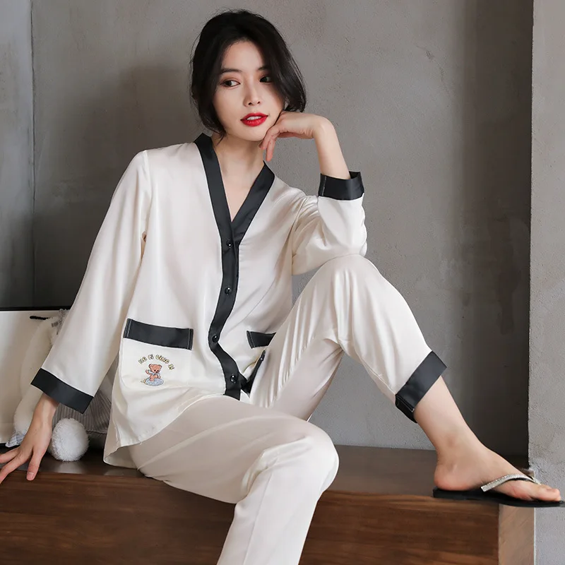 Women 2PCS Sleep Set With Buttons Lapel Printed Sleepwear Summer Casual Nightgown Loungeweae Elastic Waist Pyjamas Home Clothes
Women 2PCS Sleep Set With Buttons Lapel Printed Sleepwear Summer Casual Nightgown Loungeweae Elastic Waist Pyjamas Home Clothes