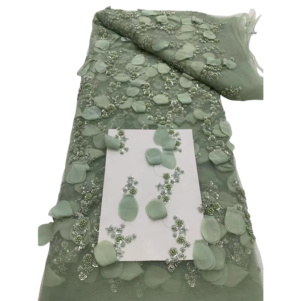 New Heavy Sequins S-140168813 French Mesh Tulle Wedding Embroidery African Nigerian Beaded Lace Fabric Luxury For Women Dress
New Heavy Sequins S-140168813 French Mesh Tulle Wedding Embroidery African Nigerian Beaded Lace Fabric Luxury For Women Dress