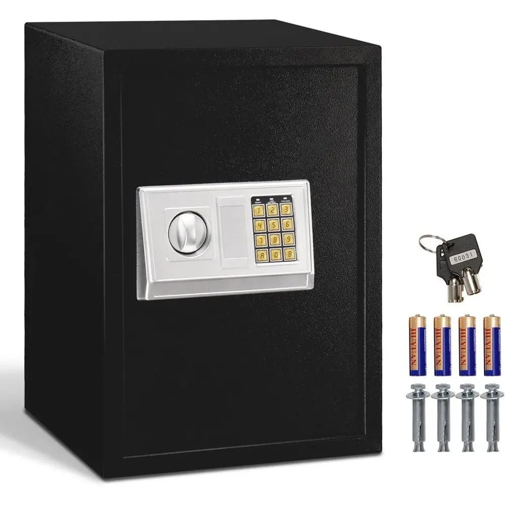 Digital Electronic Safe with Keypad Lock for Home, Office, and Hotel Use - Gun Storage Capacity of 1.8 Cubic Feet
Digital Electronic Safe with Keypad Lock for Home, Office, and Hotel Use - Gun Storage Capacity of 1.8 Cubic Feet