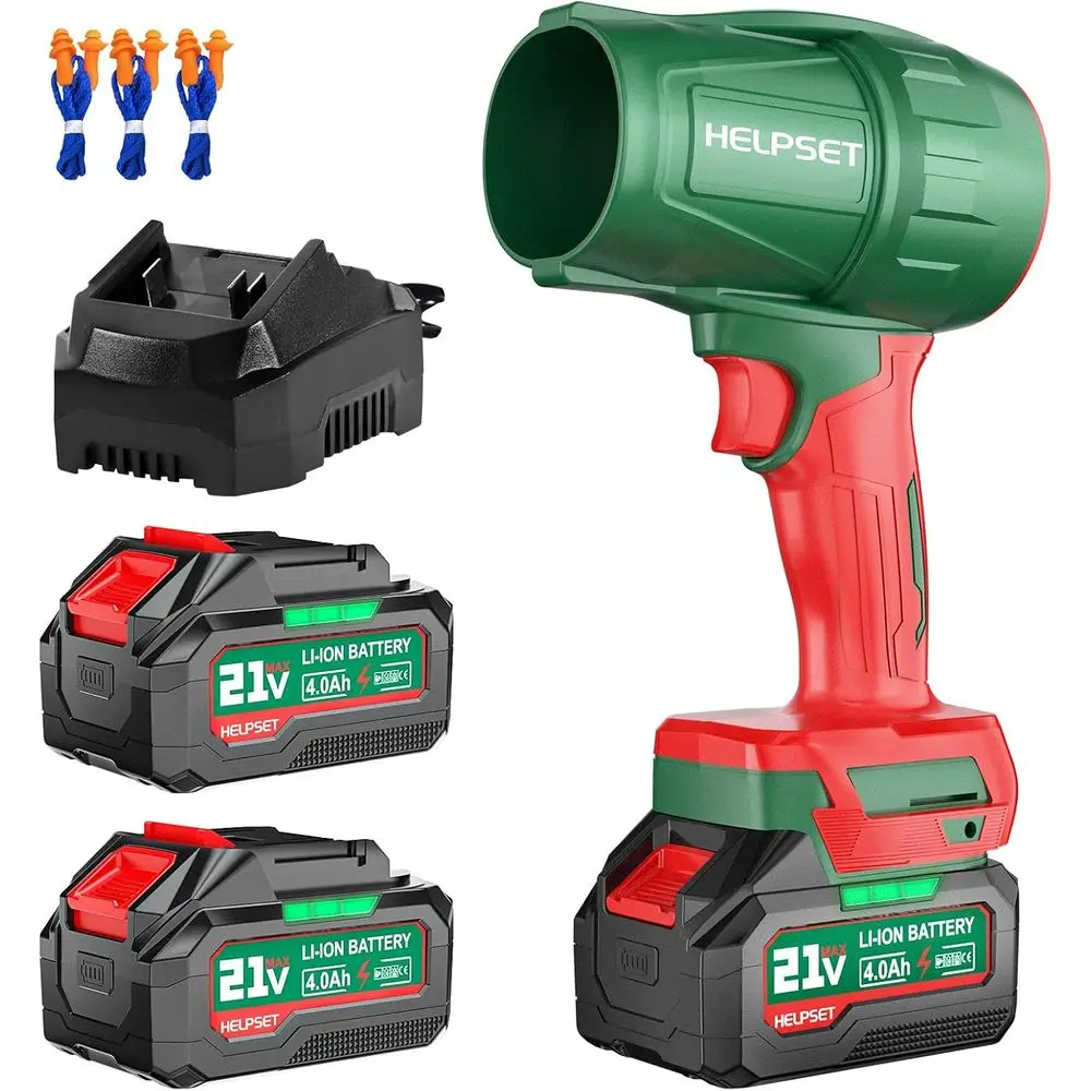 CordlLea Blower with 2×4.0Ah Batteries and , 980,000 RPM, Lightweight Handheld Design, 21V Powerul Blower with Adjustablor Patio
CordlLea Blower with 2×4.0Ah Batteries and , 980,000 RPM, Lightweight Handheld Design, 21V Powerul Blower with Adjustablor Patio