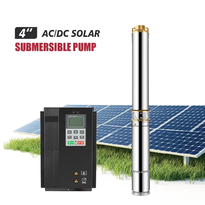 ZRI 4 Inch Solar Water Pumping System High Power Inverter with AC Borehole Pump for Irrigation
ZRI 4 Inch Solar Water Pumping System High Power Inverter with AC Borehole Pump for Irrigation