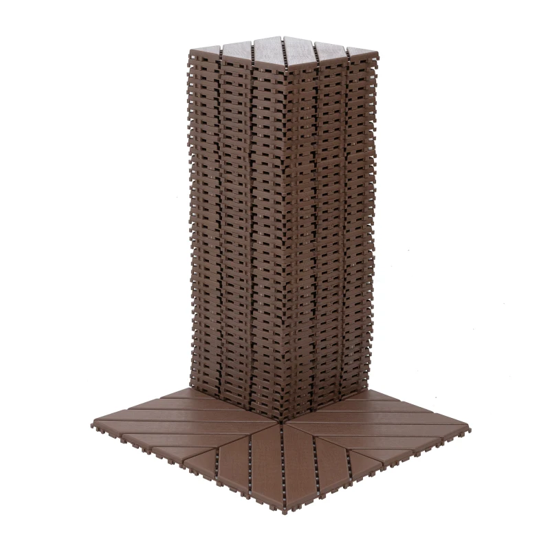 Plastic Interlocking Deck Tiles,44 Pack Patio Deck Tiles,12"x12" Square Waterproof Outdoor All Weather Use, Patio Decking Til
Plastic Interlocking Deck Tiles,44 Pack Patio Deck Tiles,12"x12" Square Waterproof Outdoor All Weather Use, Patio Decking Til