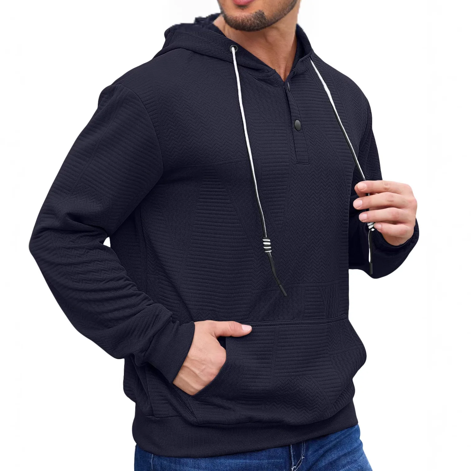 New style pullover pure color casual sports loose trendy long-sleeved hooded sweater for men in spring and autumn
New style pullover pure color casual sports loose trendy long-sleeved hooded sweater for men in spring and autumn