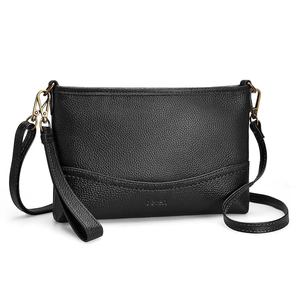 Free ShippingGenuine Leather Wristlet Wallet for Women Soft RFID Leather Clutch Purse with Built in Wallet Trendy Crossbody Bag
Free ShippingGenuine Leather Wristlet Wallet for Women Soft RFID Leather Clutch Purse with Built in Wallet Trendy Crossbody Bag