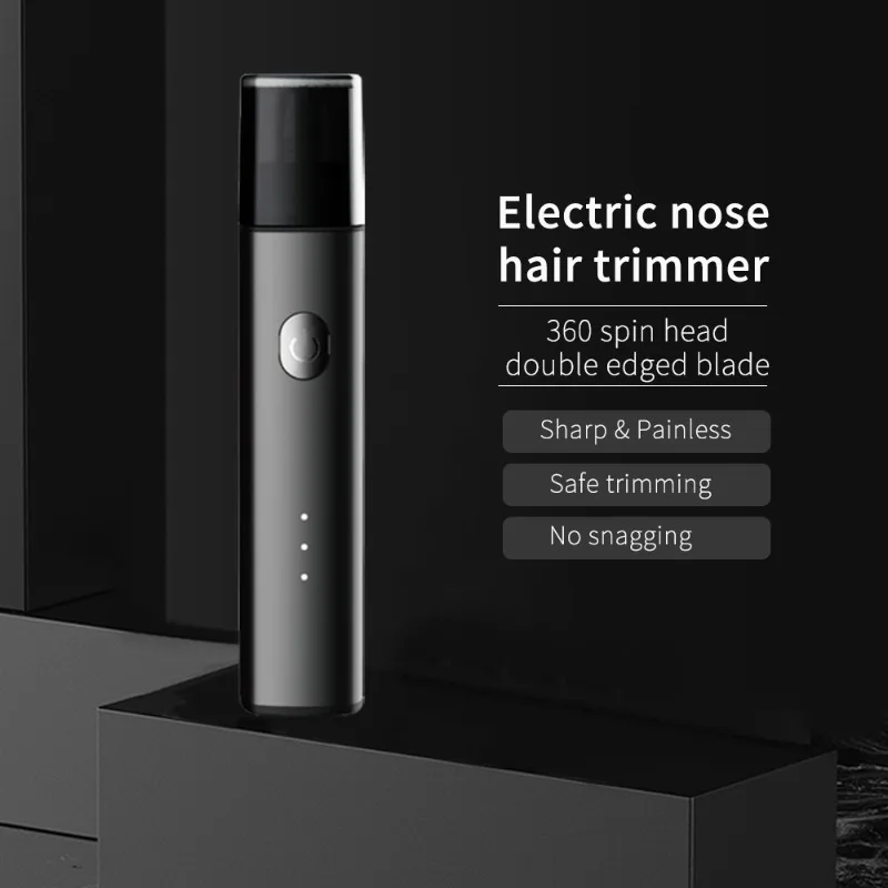 Mini Electric Nose Hair Trimmer Aluminum Alloy Body Precision Tool for Trimming Sideburns Ear Hair Eyebrows and Small Nose Hair
Mini Electric Nose Hair Trimmer Aluminum Alloy Body Precision Tool for Trimming Sideburns Ear Hair Eyebrows and Small Nose Hair