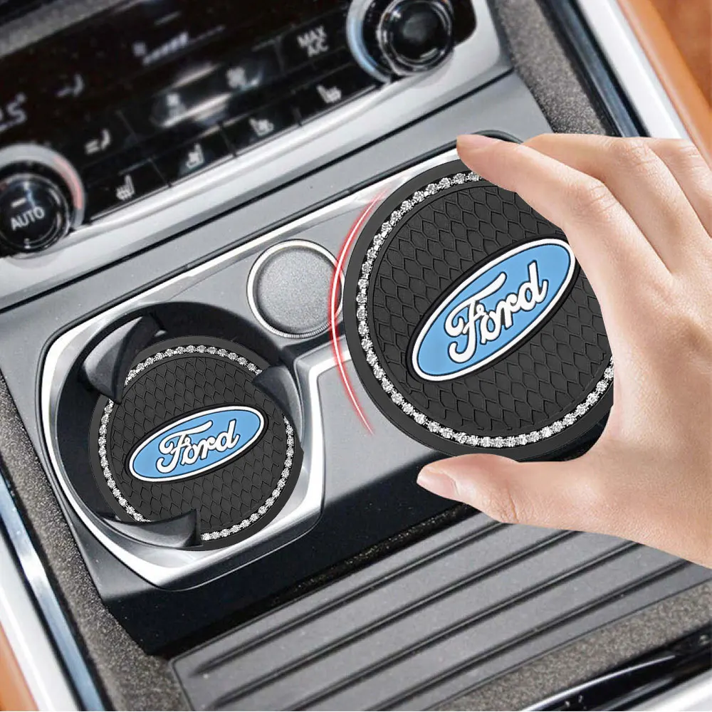 1/2pcs Car Diamond Coaster Non-Slip Pad Water Cup Holder Mat For Ford ST Focus MAX F150 Mustang Fiesta Ranger Kuga Mondeo Escape
1/2pcs Car Diamond Coaster Non-Slip Pad Water Cup Holder Mat For Ford ST Focus MAX F150 Mustang Fiesta Ranger Kuga Mondeo Escape