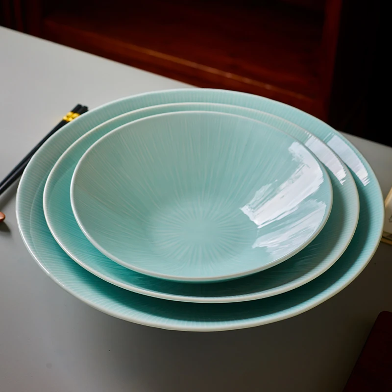 salad bowl artistic conception dish plate hotel western food plate dish ceramic dessert soup bowl noodle bowl ceramic plate
salad bowl artistic conception dish plate hotel western food plate dish ceramic dessert soup bowl noodle bowl ceramic plate