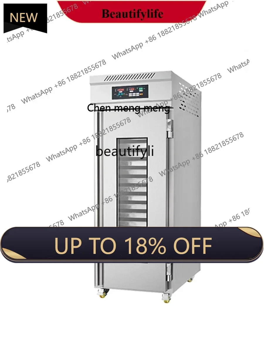 Refrigerated fermentation box pasta wake-up 18/36 plates dough bread steamed bread fermentation automatic
Refrigerated fermentation box pasta wake-up 18/36 plates dough bread steamed bread fermentation automatic
