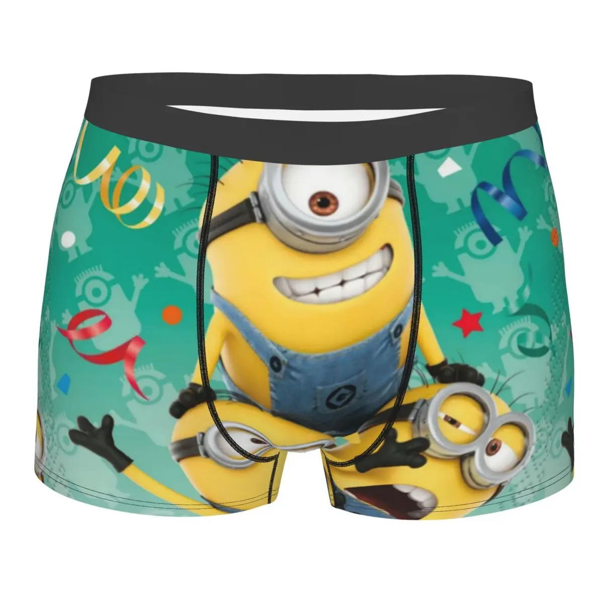 Cartoon Animation Minions Boxer Shorts Men 3D Print Male Soft Underwear Panties Briefs
Cartoon Animation Minions Boxer Shorts Men 3D Print Male Soft Underwear Panties Briefs