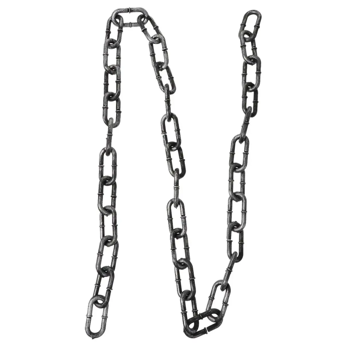 Rustic Iron Chain 1M Golden Plastic Fetter for Halloween Costume Decorative Prop Party SuppliesHaunted House Layout
Rustic Iron Chain 1M Golden Plastic Fetter for Halloween Costume Decorative Prop Party SuppliesHaunted House Layout