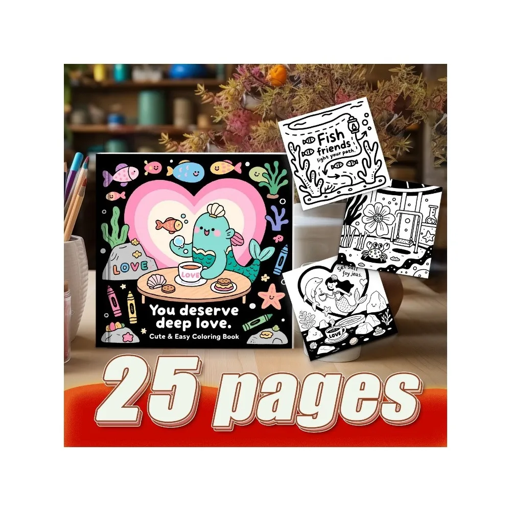 Dreamy Ocean Mermaid Song Graffiti Coloring Book DIY Creation Personal Expression Creative Graffiti With Vivid Details
Dreamy Ocean Mermaid Song Graffiti Coloring Book DIY Creation Personal Expression Creative Graffiti With Vivid Details