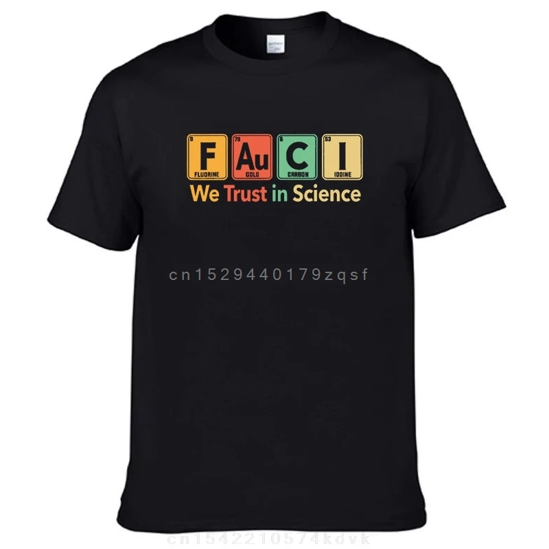 Unisex Fauci Fludrine Gold Carbon Iddine We Trust In Science Funny Men's 100% Cotton T-Shirt Streetwear Women Soft Tee
Unisex Fauci Fludrine Gold Carbon Iddine We Trust In Science Funny Men's 100% Cotton T-Shirt Streetwear Women Soft Tee