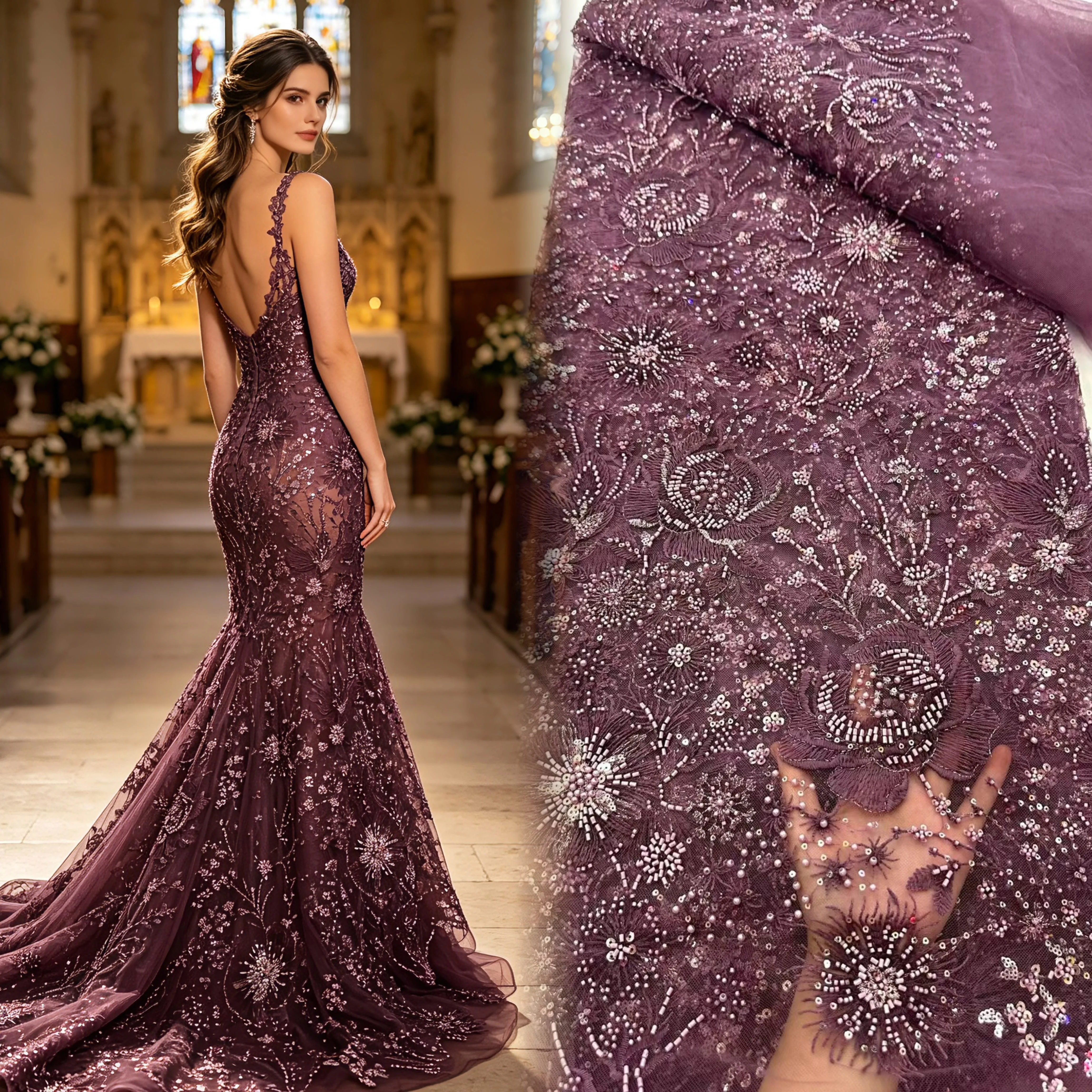 2026 Luxurious Nigerian African Beaded Lace Fabric High Quality Sequins Embroidery African French Lace Fabric For Sewing Dress
2026 Luxurious Nigerian African Beaded Lace Fabric High Quality Sequins Embroidery African French Lace Fabric For Sewing Dress