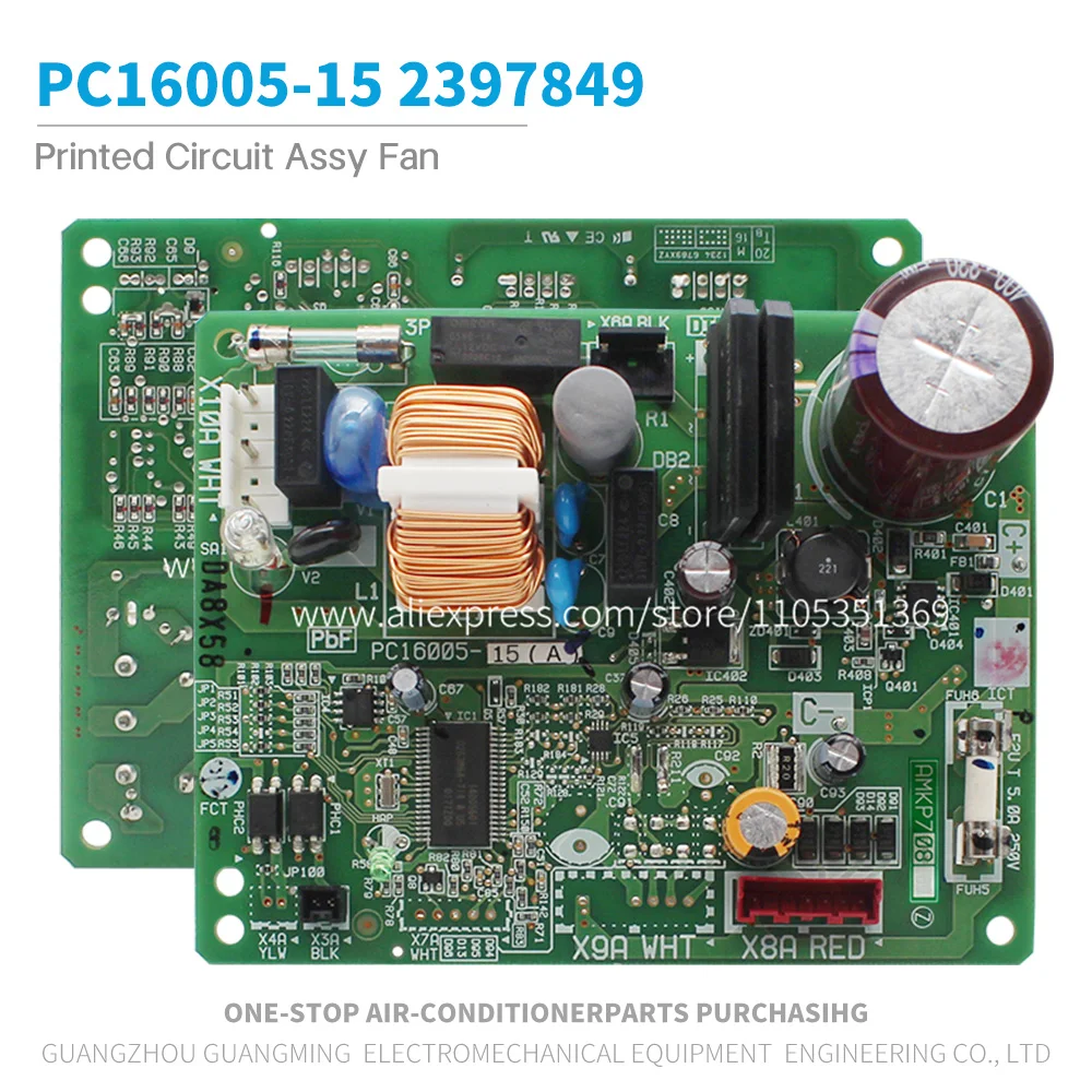Printed Circuit Assy Fan PC16005-15 Part Number 2397849 For Daikin Indoor Unit FXSQ09TAVJU FXSQ12TAVJU New And Original
Printed Circuit Assy Fan PC16005-15 Part Number 2397849 For Daikin Indoor Unit FXSQ09TAVJU FXSQ12TAVJU New And Original