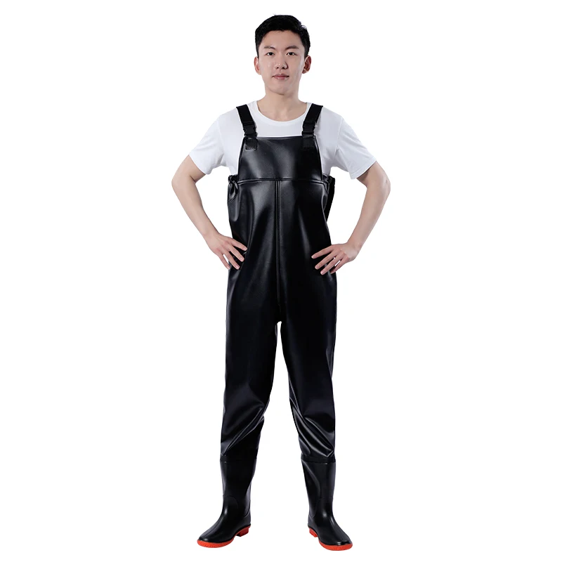Ultra Thick PVC Fishing Wader -30℃ Freeze Resistant Fisherman Bib Breathable Fiber Bootfoot Wading Pants with Adjustable Strap
Ultra Thick PVC Fishing Wader -30℃ Freeze Resistant Fisherman Bib Breathable Fiber Bootfoot Wading Pants with Adjustable Strap