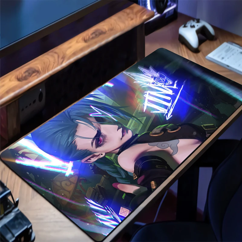 Mouse Pad Large League of Legends Jinx Gamer Keyboard Mat Pads Gaming Desk Protector Laptops Mousepad Deskmat PC carpet Mousepad
Mouse Pad Large League of Legends Jinx Gamer Keyboard Mat Pads Gaming Desk Protector Laptops Mousepad Deskmat PC carpet Mousepad