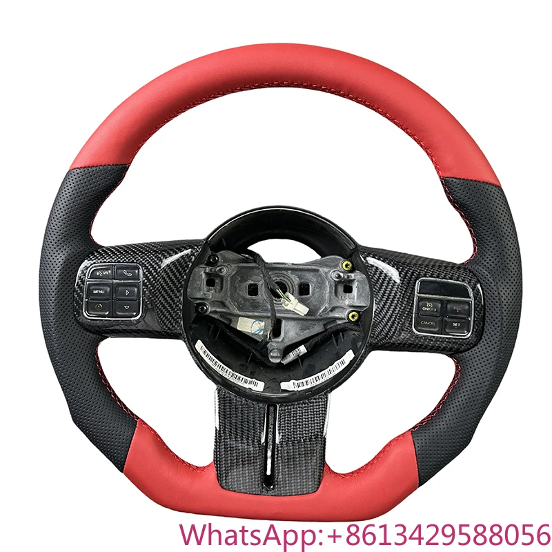 Customizable Carbon Fiber Steering Wheel for Jeep Wrangler JL TJ KJ Premium Car Accessory
Customizable Carbon Fiber Steering Wheel for Jeep Wrangler JL TJ KJ Premium Car Accessory