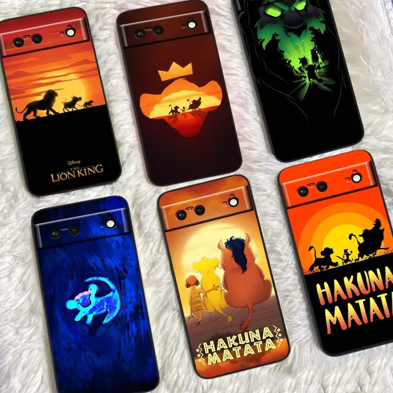 Cartoon Animation Lion King For Google Pixel 9a 9 8A 8 7 7A 6 6A Pro XL 2024 5G Black Soft TPU Silicone Cover Phone Case
Cartoon Animation Lion King For Google Pixel 9a 9 8A 8 7 7A 6 6A Pro XL 2024 5G Black Soft TPU Silicone Cover Phone Case