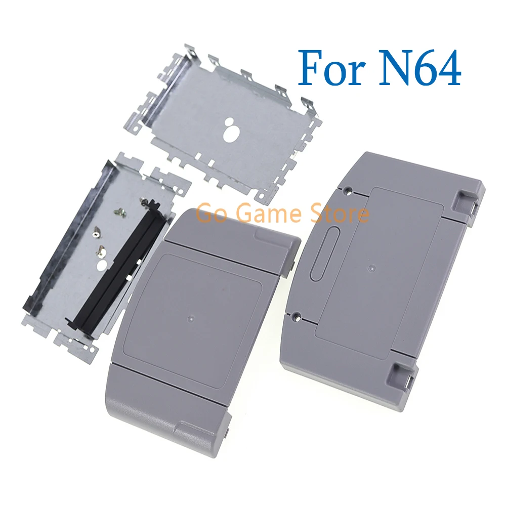 10sets For Nintendo N64 JP EU version Game Card Shell For N64 Card with Replacement Hard Case with Iron Holder and Screws
10sets For Nintendo N64 JP EU version Game Card Shell For N64 Card with Replacement Hard Case with Iron Holder and Screws