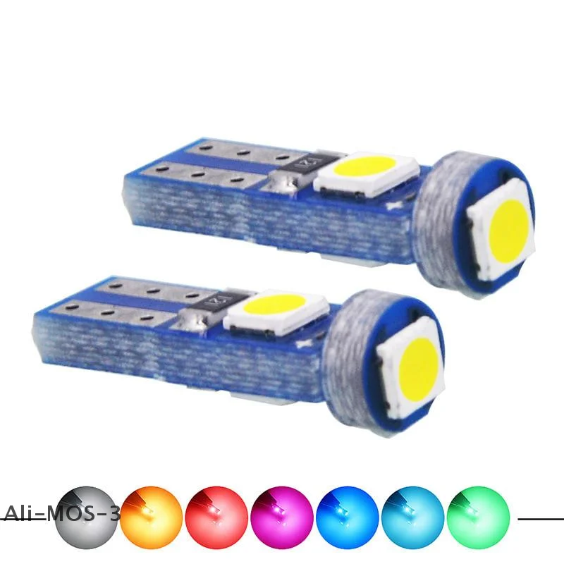【S】10 шт. T5 3030 3SMD светодиодная лампа для салона автомобиля, яркий индикатор обогрева приборной панели, клин, авто инструментальные лампы
【S】10 шт. T5 3030 3SMD светодиодная лампа для салона автомобиля, яркий индикатор обогрева приборной панели, клин, авто инструментальные лампы