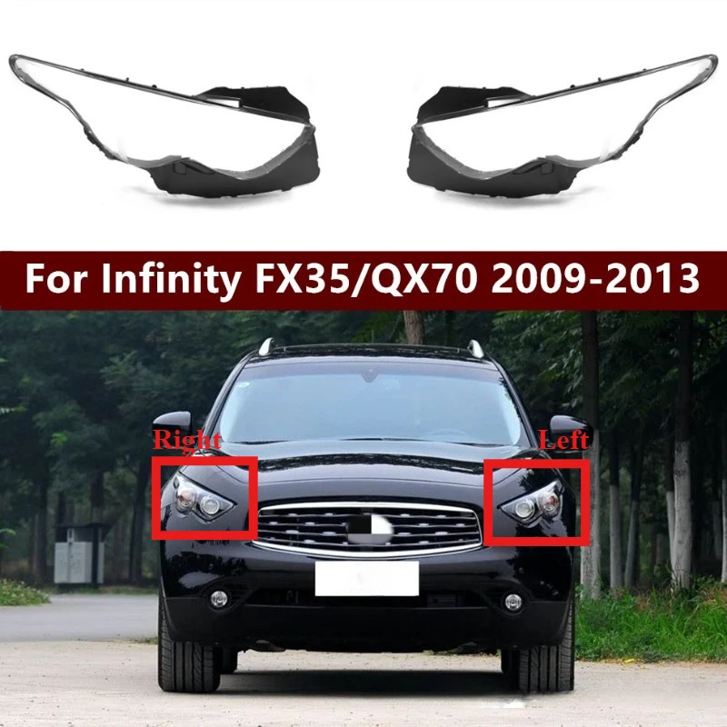 Car Headlight Shell Transparent Lampshade Headlamp Cover Lens Plexiglass For Infiniti FX FX35 FX37 FX50 2009 2010 2011 2012 2013
Car Headlight Shell Transparent Lampshade Headlamp Cover Lens Plexiglass For Infiniti FX FX35 FX37 FX50 2009 2010 2011 2012 2013