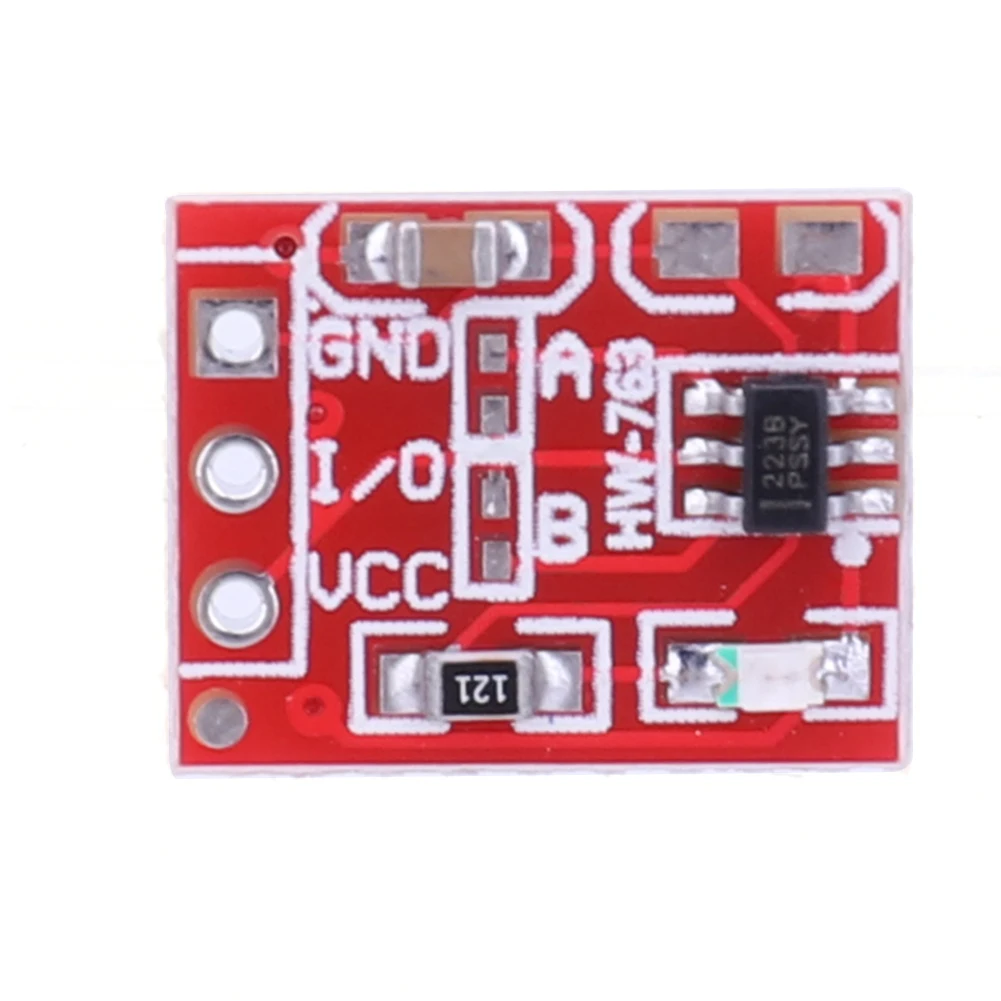 Button Sensor Module Single Channel TTP223 Capacitive Touch Switch Module Capacitor Type Touch Button Module Self Locking
Button Sensor Module Single Channel TTP223 Capacitive Touch Switch Module Capacitor Type Touch Button Module Self Locking