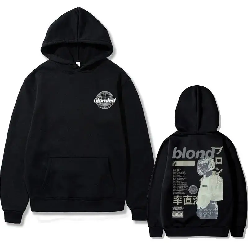 Rapper Frank Blond Printed Oversized Hooded Men Women Hip Hop Fans Gift Hoodies Male Sweasthirt Fashion Vintage Streetwear
Rapper Frank Blond Printed Oversized Hooded Men Women Hip Hop Fans Gift Hoodies Male Sweasthirt Fashion Vintage Streetwear