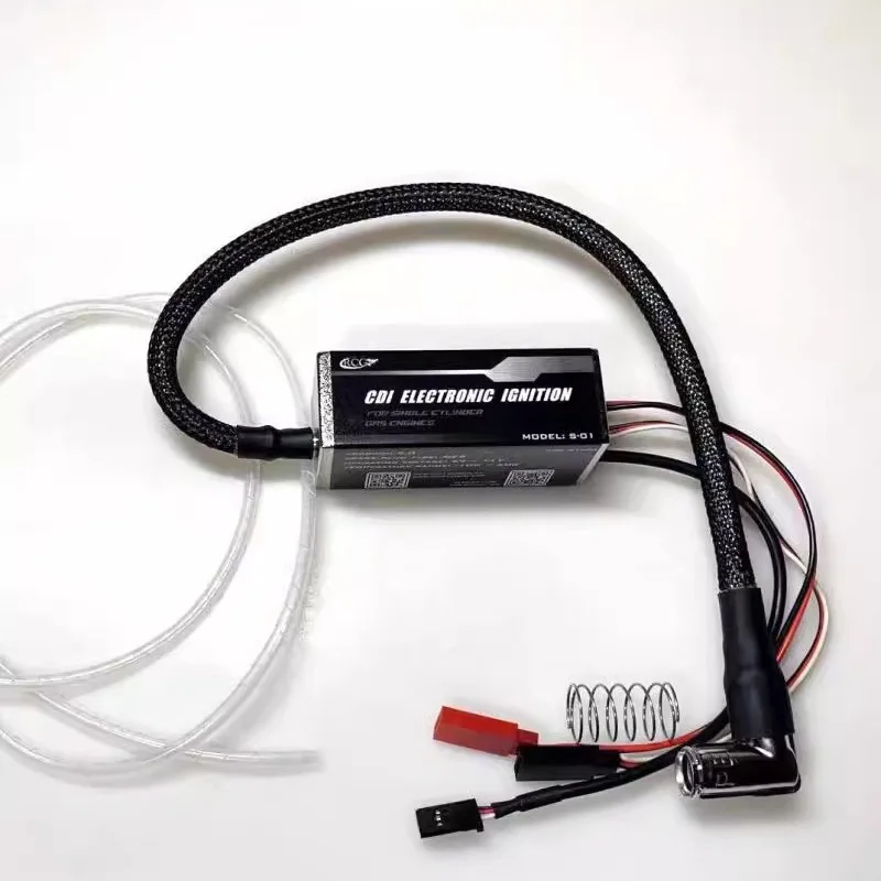 CDI Electronic Ignition For RCGF Single Cylinder Engine Compatible with CM6/ME8 Spark Plug RC Model Plane Engine Accessories
CDI Electronic Ignition For RCGF Single Cylinder Engine Compatible with CM6/ME8 Spark Plug RC Model Plane Engine Accessories