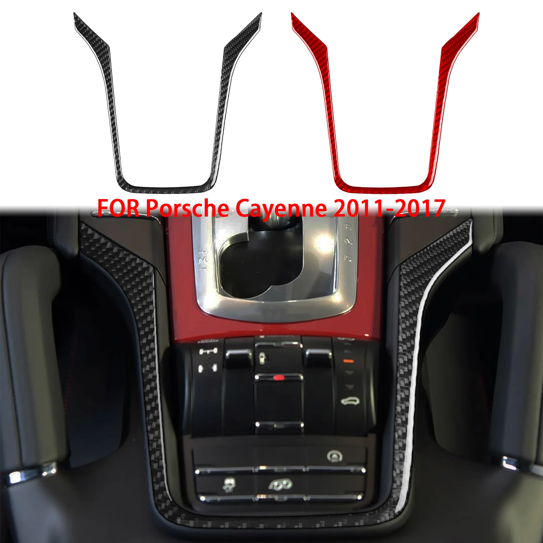 Carbon Fiber Center Gear Shift Side Armrest Trim Stickers For Porsche Cayenne 11-2017 Console Shifter Panel Interior Accessories
Carbon Fiber Center Gear Shift Side Armrest Trim Stickers For Porsche Cayenne 11-2017 Console Shifter Panel Interior Accessories