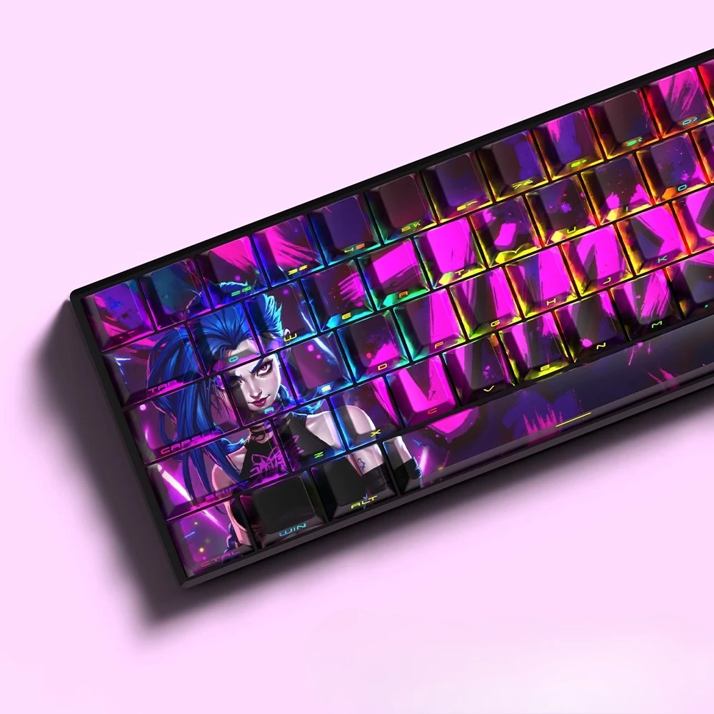 Original side engraved light transmission PBT thermal sublimation adaptation Mega lion/wotting keycap
Original side engraved light transmission PBT thermal sublimation adaptation Mega lion/wotting keycap