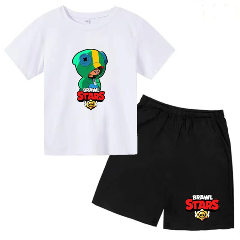 Kids Short Sleeve T-shirt Boys Girls Toddler 3-12Y Gift Wilderness Game Top + Shorts 2P Cute Fun Pretty Girl Clothes Casual Suit
Kids Short Sleeve T-shirt Boys Girls Toddler 3-12Y Gift Wilderness Game Top + Shorts 2P Cute Fun Pretty Girl Clothes Casual Suit