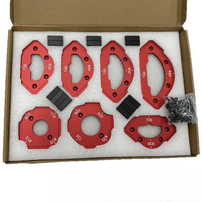 Woodworking arc template wardrobe corner fillet mold tool artifact Daquan R corner trimming four-in-one chamfering device
Woodworking arc template wardrobe corner fillet mold tool artifact Daquan R corner trimming four-in-one chamfering device