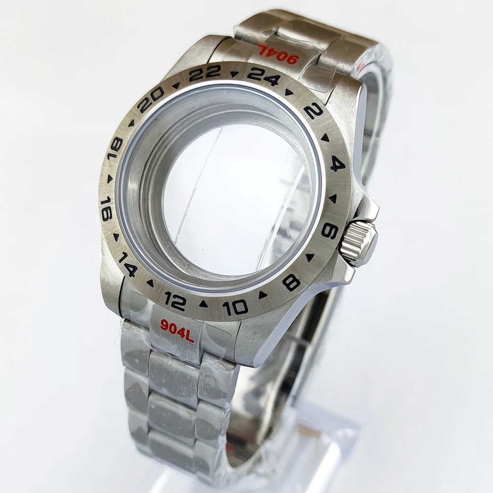 40mm case NH35 Watch case men's steel case Sapphire Crystal Glass Watch Accessories 20mm Strap For NH34/NH35 Movement 40mm
40mm case NH35 Watch case men's steel case Sapphire Crystal Glass Watch Accessories 20mm Strap For NH34/NH35 Movement 40mm